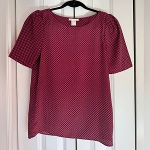 H&M Puff Sleeve Top